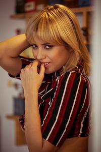 Margo Dumas Naked in a Store