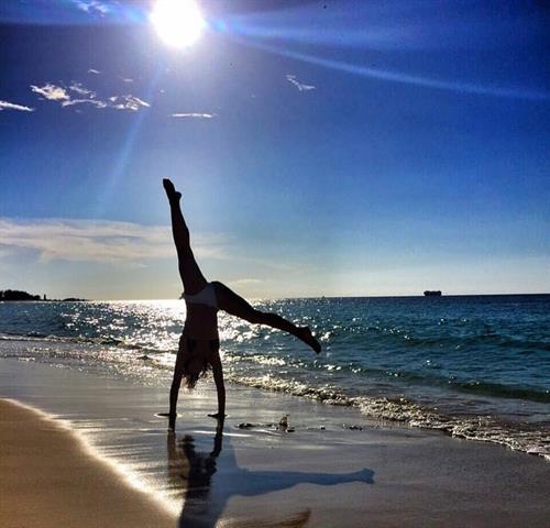 Isis Valverde in a bikini