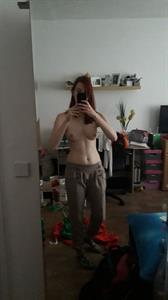 Cindy taking a selfie and - breasts