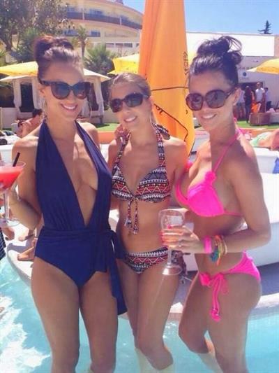 Anonymous in a bikini