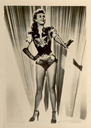 Vera Ellen in lingerie