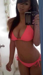 Anonymous in a bikini