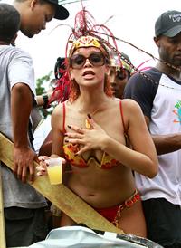 Rihanna - Kadooment parade in Barbados 8/1/11  