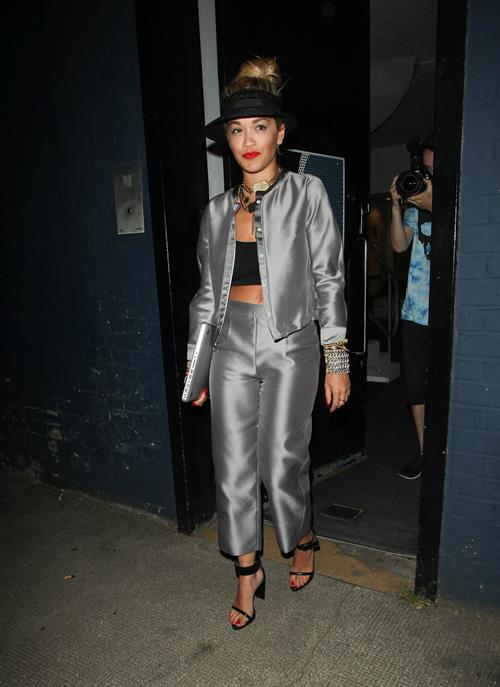 Rita Ora - Night out in London (11.07.2013) 