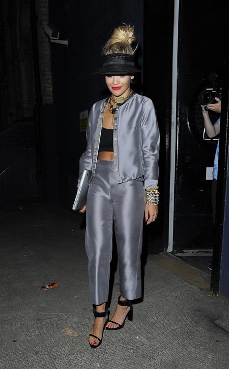 Rita Ora - Night out in London (11.07.2013) 