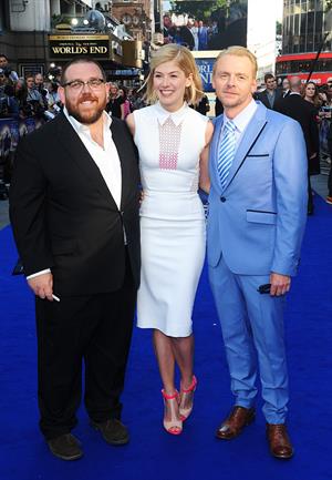 Rosamund Pike  The World's End  World Premiere in London on July 10, 2013 