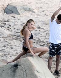 Candice Swanepoel in a bikini