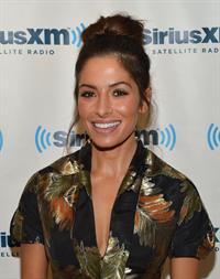Sarah Shahi Visits Sirius M Studios, September 19, 2013 