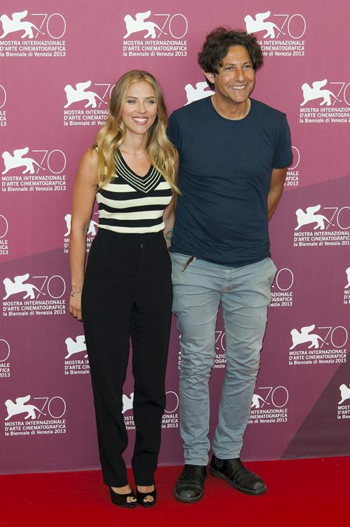 Scarlett Johansson Under The Skin Photocall in Venice 9/3/2013 