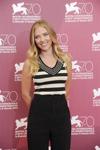 Scarlett Johansson Under The Skin Photocall in Venice 9/3/2013 