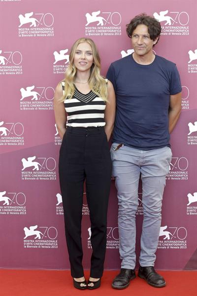 Scarlett Johansson Under The Skin Photocall in Venice 9/3/2013 