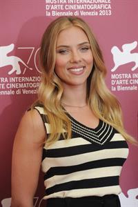 Scarlett Johansson Under The Skin Photocall in Venice 9/3/2013 