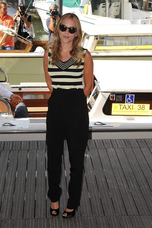 Scarlett Johansson Under The Skin Photocall in Venice 9/3/2013 