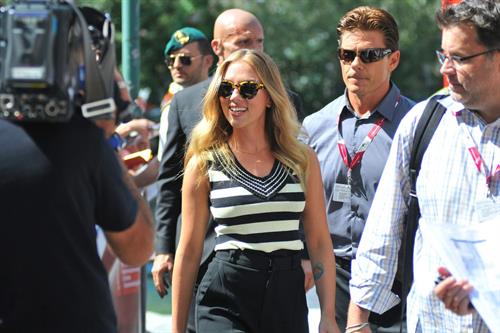 Scarlett Johansson Pictures Scarlett Johansson Under The Skin Photocall in Venice 9/3/2013