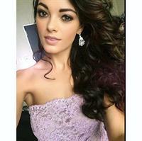 Demi-Leigh Nel-Peters taking a selfie