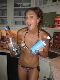 Arielle Kebbel in a bikini