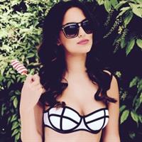 Lucy Watson in a bikini