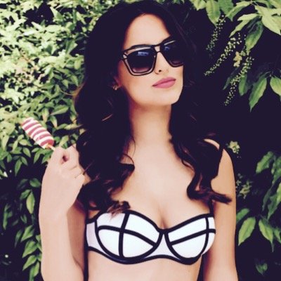 Lucy Watson in a bikini