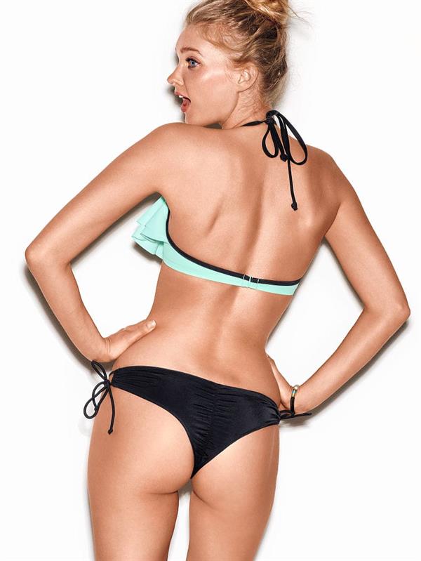 Elsa Hosk in a bikini - ass