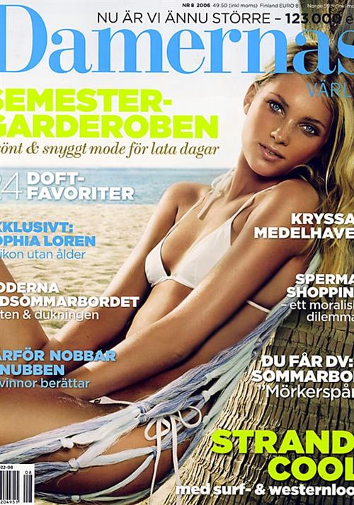 Elsa Hosk in a bikini