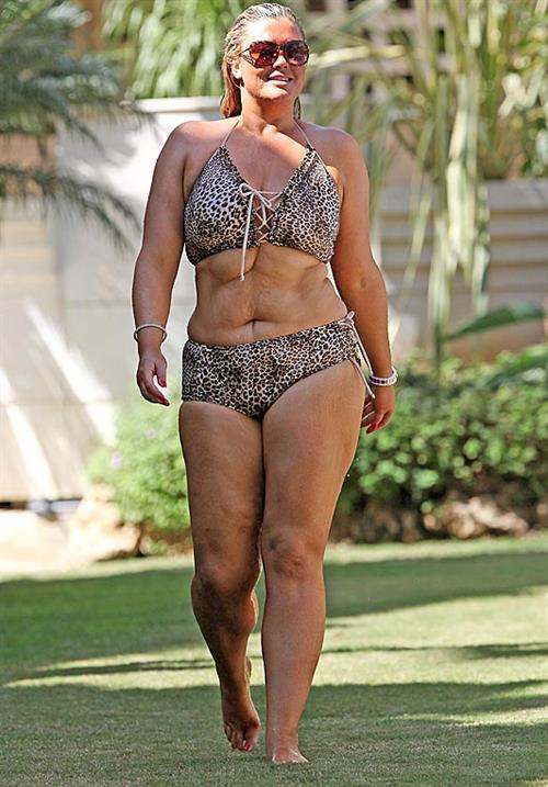 Gemma Collins in lingerie
