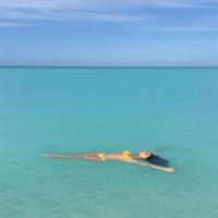 Lily Aldridge in a bikini