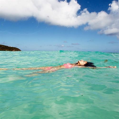 Lily Aldridge in a bikini