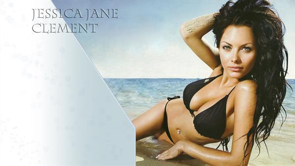 Jessica-Jane Clement in a bikini