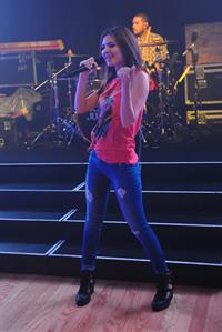 Victoria Justice Rehearsal for tour with Big Time Rush in Burbank - June 18, 2013 