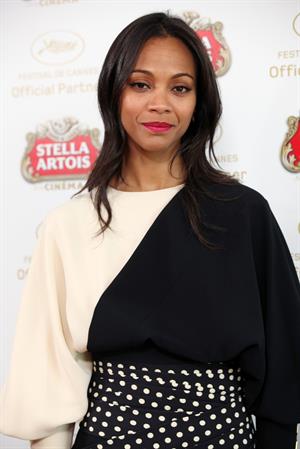 Zoe Saldana - 66th Cannes Film Festival 5/20/13  