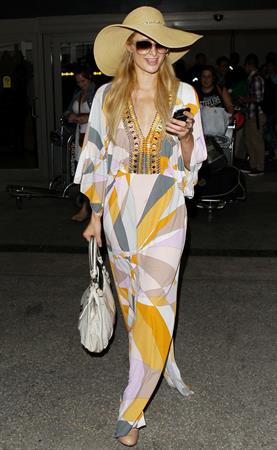 Paris Hilton Spotted at LAX Airport in Los Angeles (May 26, 2013) 
