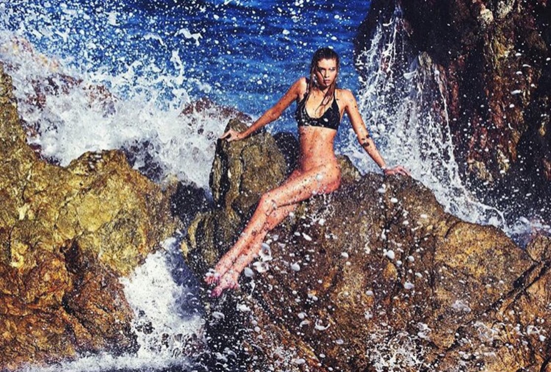 Stella Maxwell in a bikini