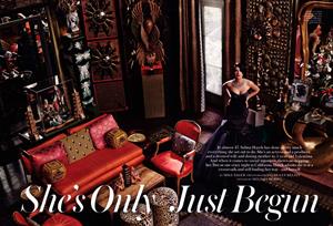 Salma Hayek Instyle (US) July, 2013 