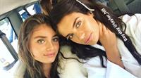 Taylor Marie Hill taking a selfie