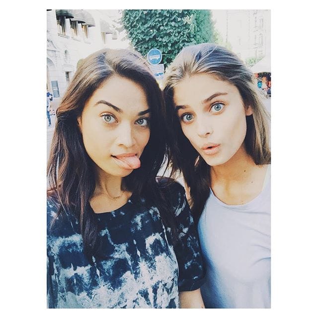 Taylor Marie Hill taking a selfie