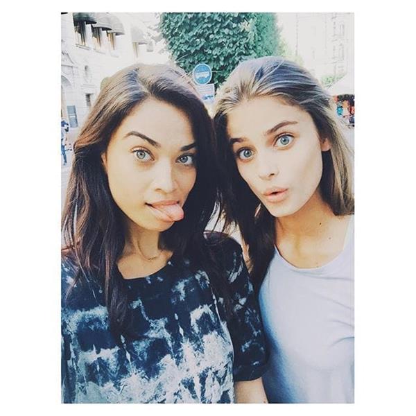 Taylor Marie Hill taking a selfie