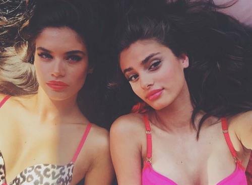 Taylor Marie Hill in a bikini
