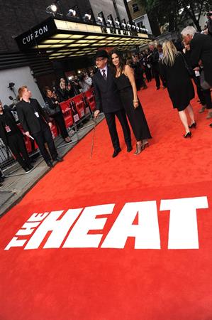 Sandra Bullock attends a gala screening of 'The Heat' at The Curzon Mayfair in London June 13, 2013 