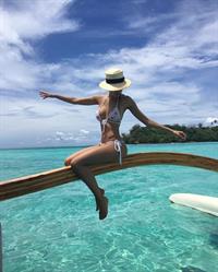 Elena Belle in a bikini