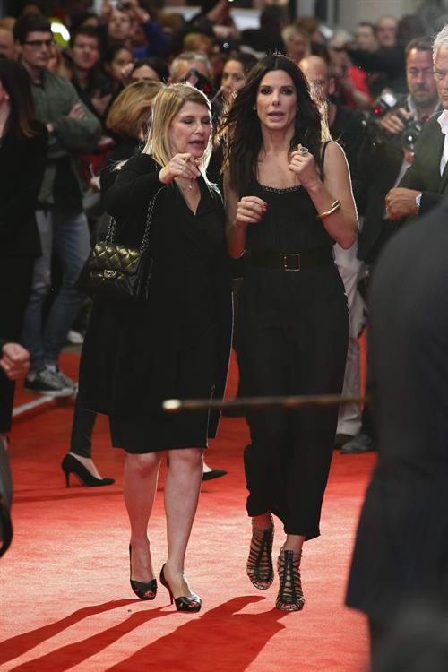 Sandra Bullock attends a gala screening of 'The Heat' at The Curzon Mayfair in London June 13, 2013 