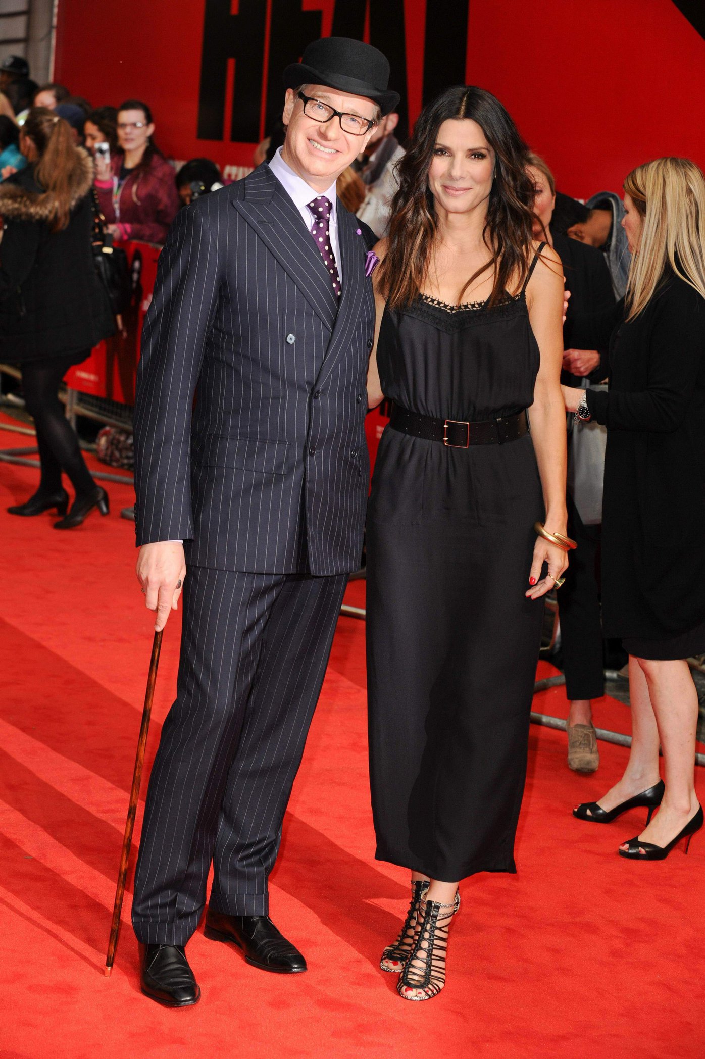 Sandra Bullock attends a gala screening of 'The Heat' at The Curzon Mayfair in London June 13, 2013 