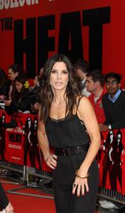 Sandra Bullock attends a gala screening of 'The Heat' at The Curzon Mayfair in London June 13, 2013 