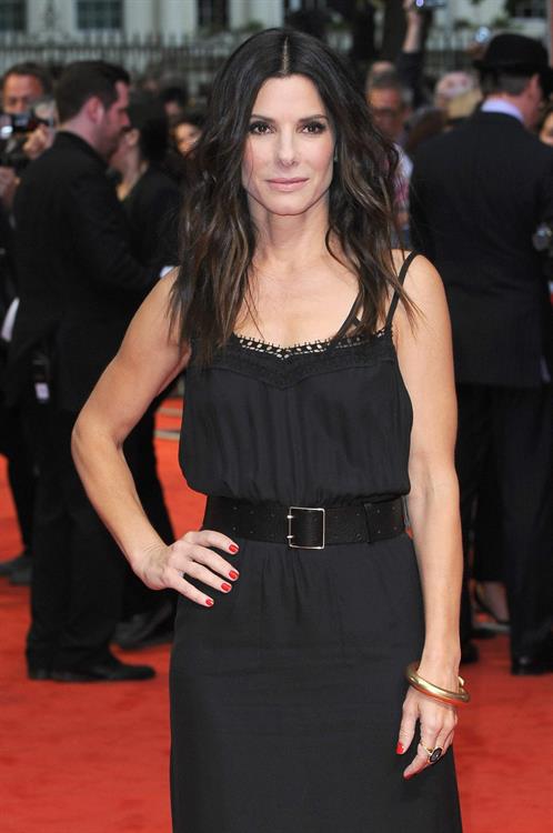 Sandra Bullock attends a gala screening of 'The Heat' at The Curzon Mayfair in London June 13, 2013 