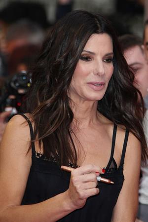 Sandra Bullock attends a gala screening of 'The Heat' at The Curzon Mayfair in London June 13, 2013 