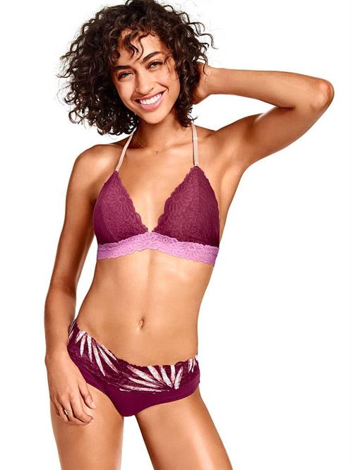 Alanna Arrington in lingerie