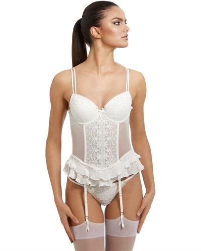 Barbara Fialho in lingerie