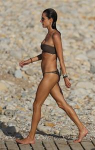 Alessandra Ambrosio in a bikini