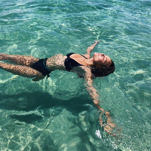 Josephine Skriver in a bikini