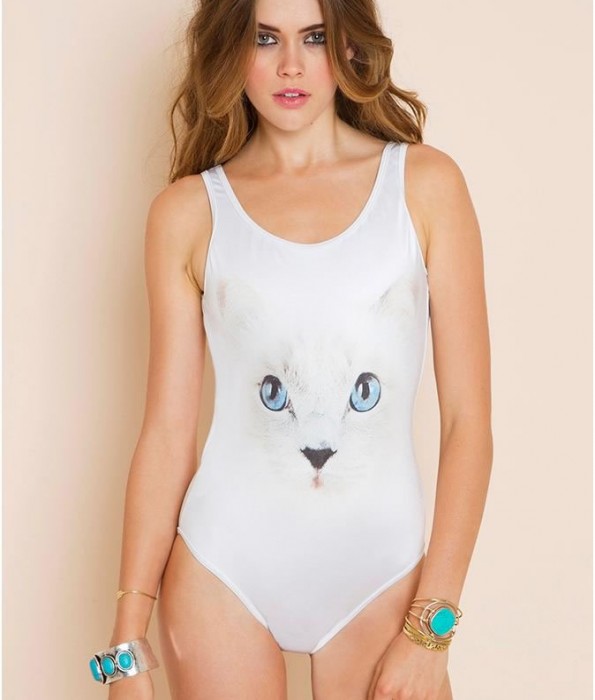 Victoria Lee in a bikini