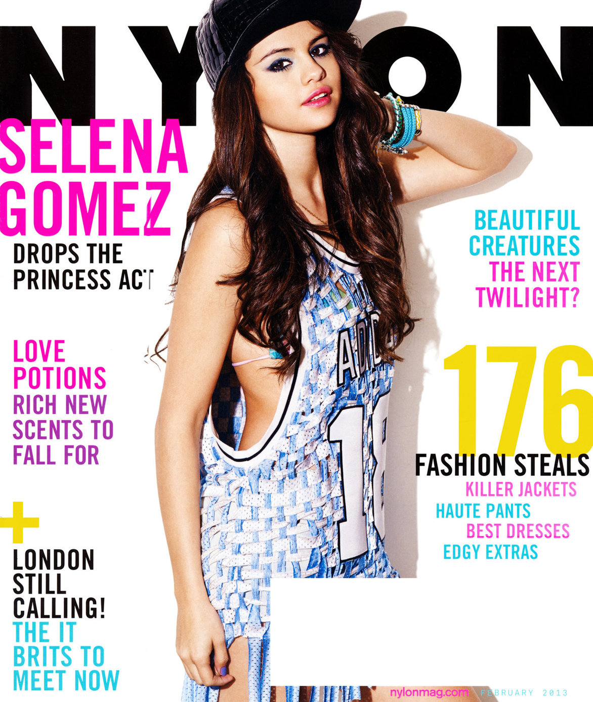 Selena Gomez Nylon (US) February, 2013 